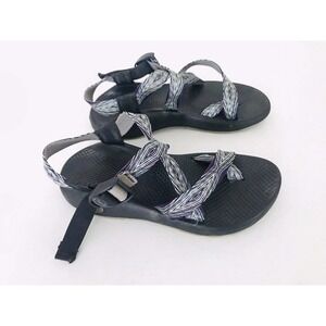 Chaco | Purple Blue Stripe Sandals Womens Size 7 Slingback